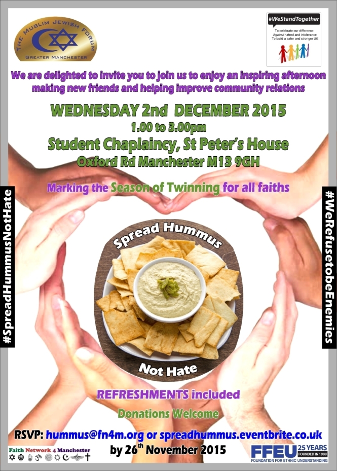 Spread Hummus Not Hate  Universities event (1)